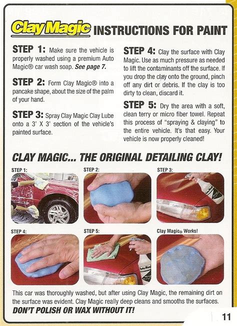 Magic clay bag